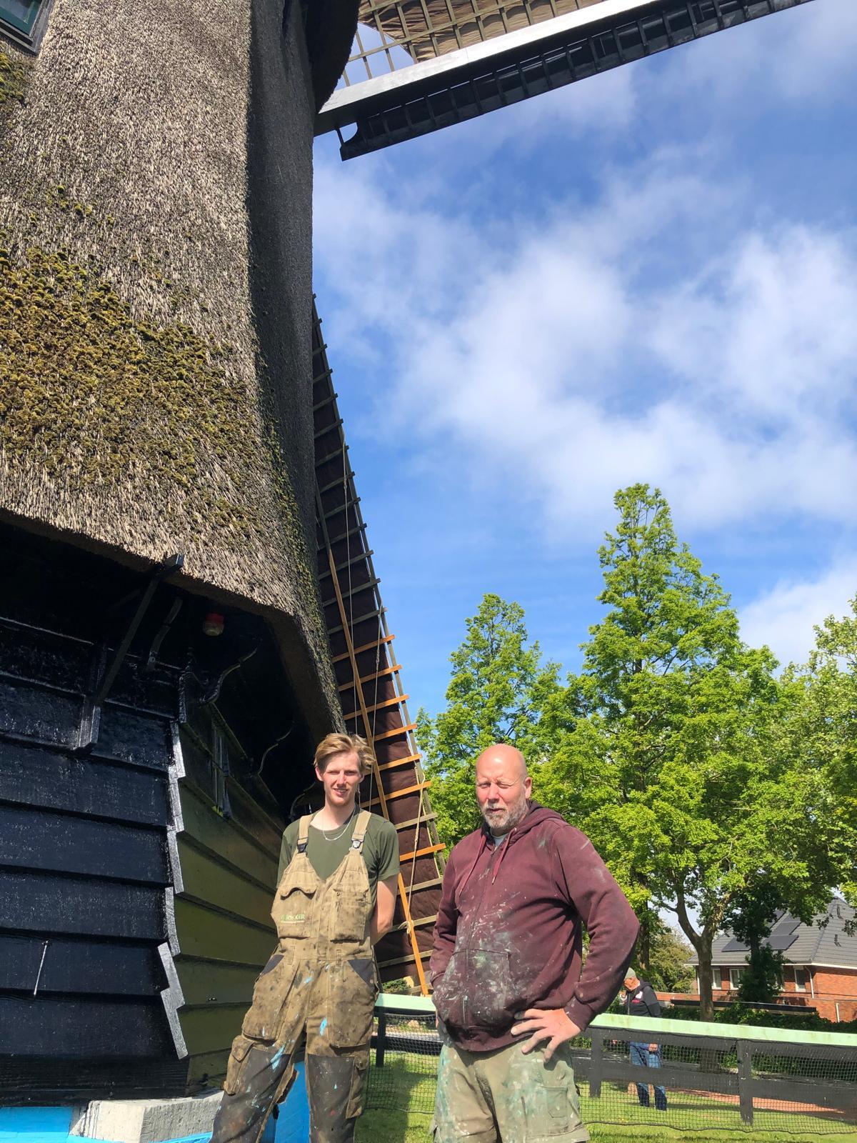 Molenhuijs reparatiewerk